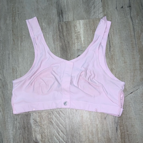 (Bin 28)  Masthead, surgical bra in pink w/ Velcro, Size L - Picture 1 of 4